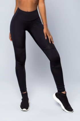 Лосіни Perfect Fit Black DF - женская спортивная одежда Designed For Fitness