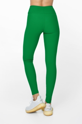 Спортивные Легінси DF Leia Green для фитнеса женские Forfitness (Зелені)