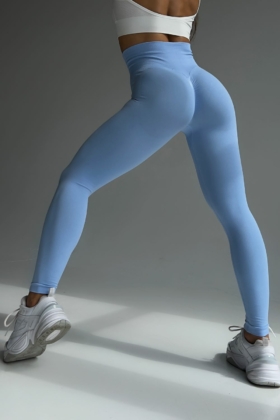 Лосини-пушап FF Volume Blue - женская спортивная одежда Designed For Fitness